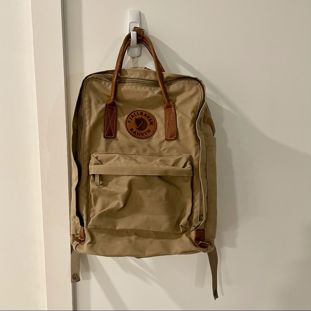 Fjällräven 15” backpack with padded should straps